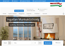 Tablet Screenshot of munkakozosseg.hu